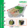 Sac de shopping à grande capacité pour chariot de supermarché pliable